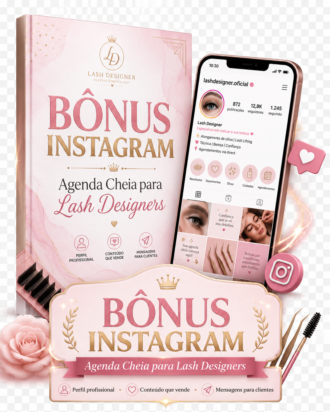 Bônus de divulgação no Instagram